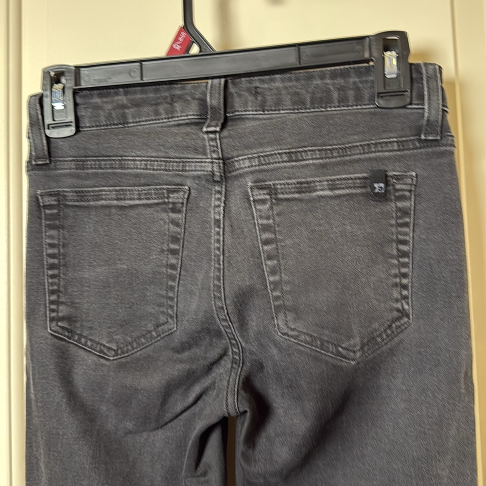 Joe’s Jeans Inseam 27” size 25 Skinny Ankle Black Denim Jeans - Picture 5 of 6